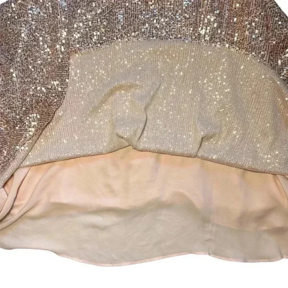 Torrid Sophie Rose Gold  Sequin Swing Cami Size 5X - Picture 8 of 10